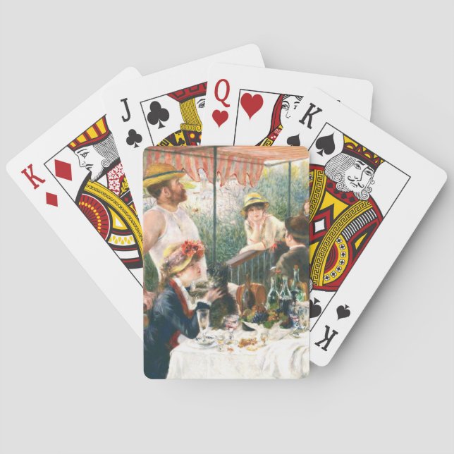Renoir  Luncheon of the Boating Party Renoir     Poker Cards (Back)