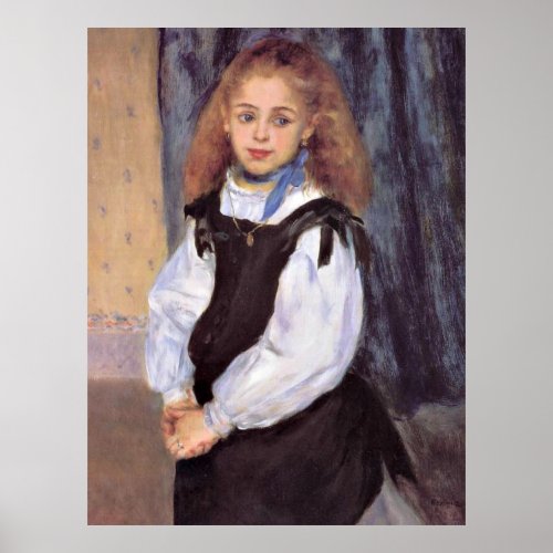 Renoir _ Mademoiselle Legrand Poster