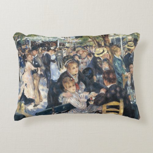 Renoir Moulin Dance Galette Party Accent Pillow