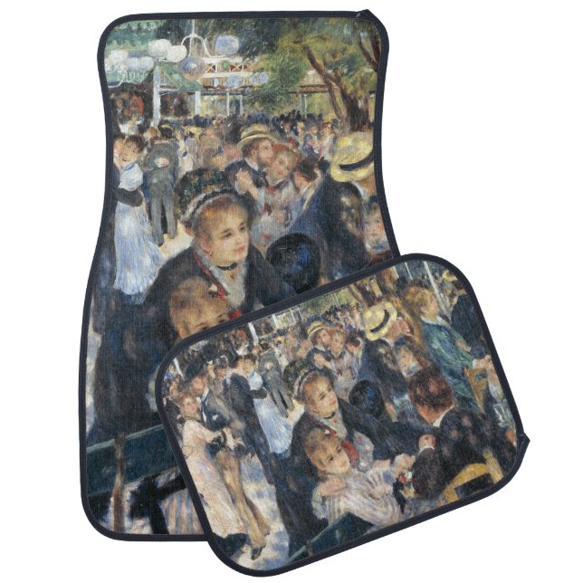Renoir Moulin Dance Galette Party Car Floor Mat (Set)