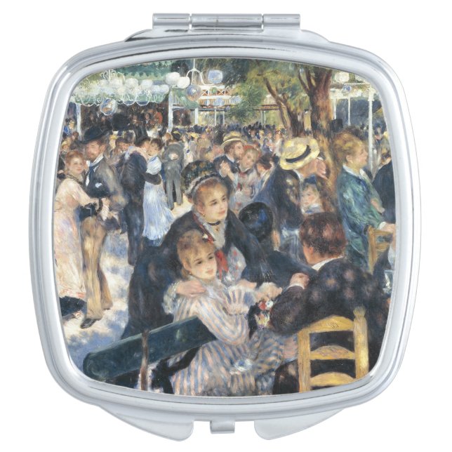 Renoir Moulin Dance Galette Party Compact Mirror (Front)
