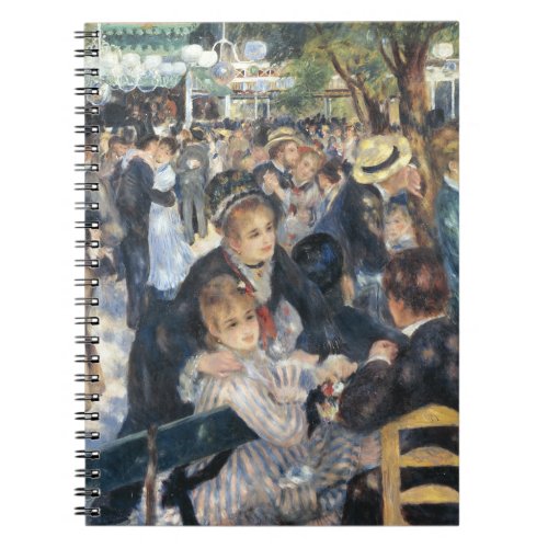 Renoir Moulin Dance Galette Party Notebook