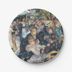 Renoir Moulin Dance Galette Party Paper Plates