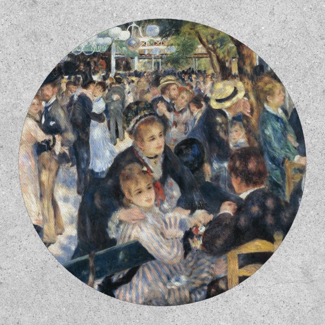Renoir Moulin Dance Galette Party Patch (Front)