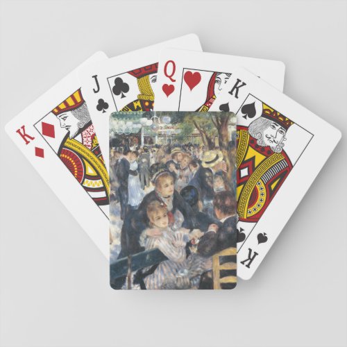 Renoir Moulin Dance Galette Party Playing Cards