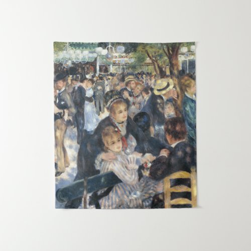 Renoir Moulin Dance Galette Party Tapestry