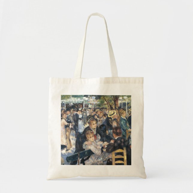 Renoir Moulin Dance Galette Party Tote Bag (Front)