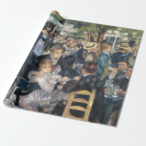 Renoir Moulin Dance Galette Party Wrapping Paper