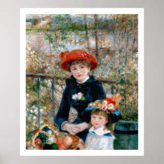 Renoir - On the Terrace Poster