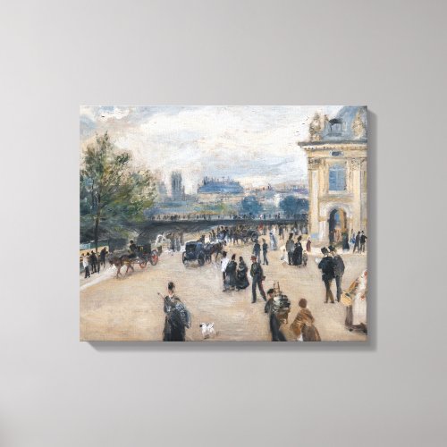Renoir _ Paris Institut au Quai Malaquais Canvas Print