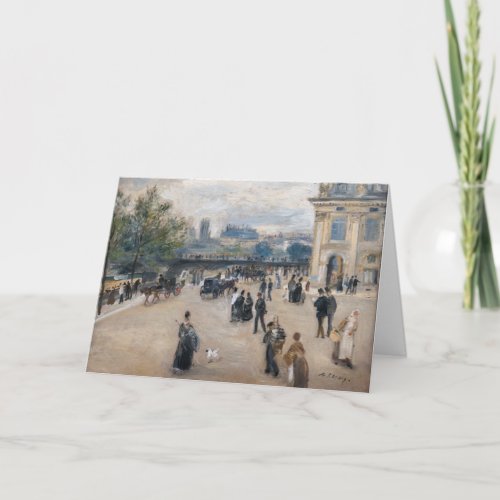 Renoir _ Paris Institut au Quai Malaquais Card