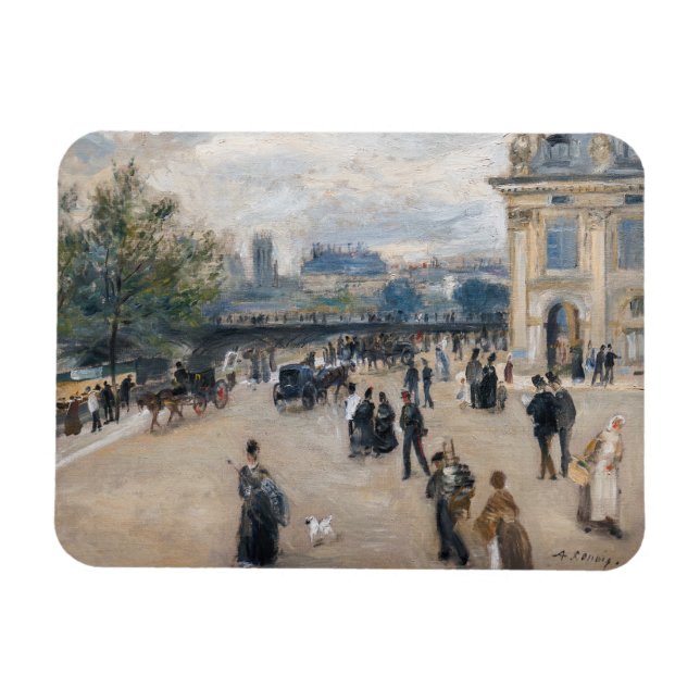 Renoir - Paris, Institut au Quai Malaquais Magnet (Horizontal)