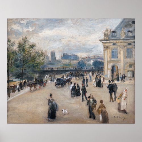 Renoir _ Paris Institut au Quai Malaquais Poster