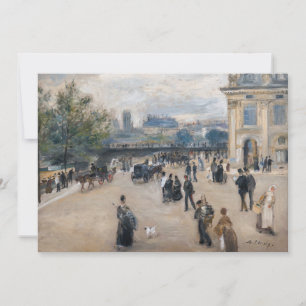 Renoir - Paris, Institut au Quai Malaquais Thank You Card