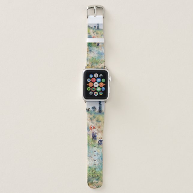 Renoir - Path Leading through Tall Grass Apple Watch Band (Front)