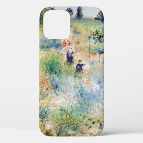 Renoir _ Path Leading through Tall Grass iPhone 12 Case