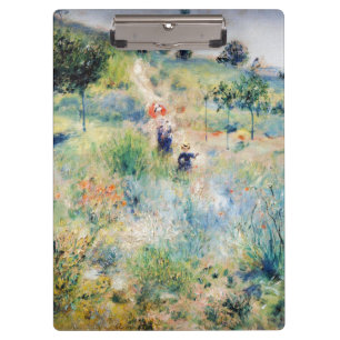 Renoir - Path Leading through Tall Grass Clipboard