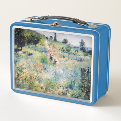 Renoir _ Path Leading through Tall Grass Metal Lunch Box