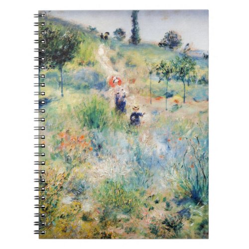 Renoir _ Path Leading through Tall Grass Notebook