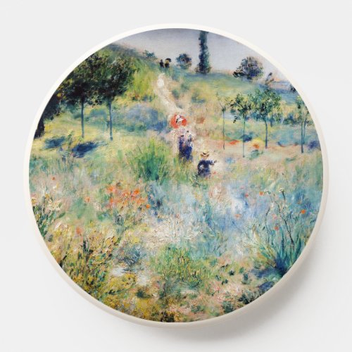 Renoir _ Path Leading through Tall Grass PopSocket