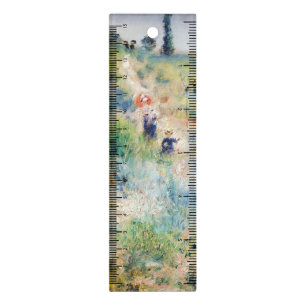 Renoir - Path Leading through Tall Grass Ruler