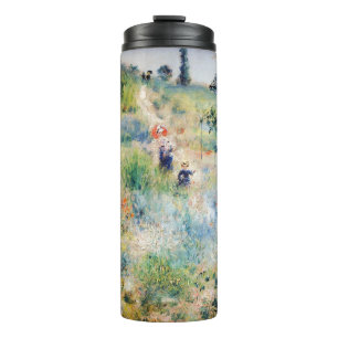 Renoir - Path Leading through Tall Grass Thermal Tumbler