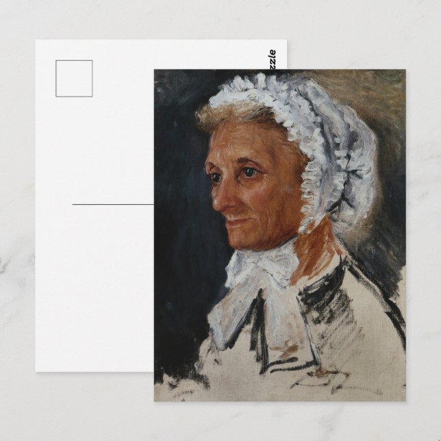 Renoir Portrait of the Artist's Mother Art Postcard (Front/Back)