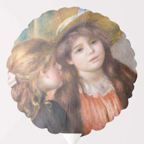 Renoir _ Portrait of Two Little Girls Balloon