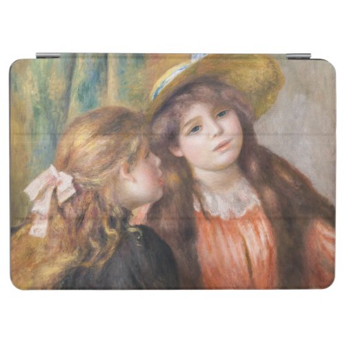 Renoir _ Portrait of Two Little Girls iPad Air Cover