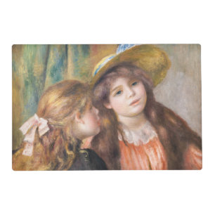 Renoir - Portrait of Two Little Girls Placemat