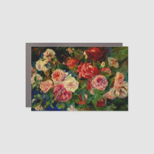 Renoir - Roses Car Magnet