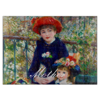 Renoir’s Mother and Child Cutting Board