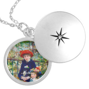 Renoir’s Mother and Child  Locket Necklace