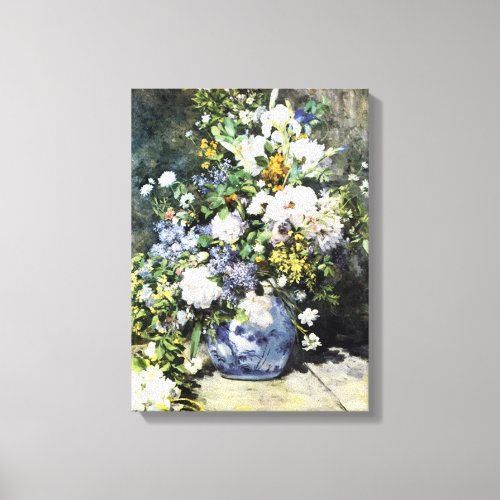 Renoirs Spring Bouquet Canvas Print