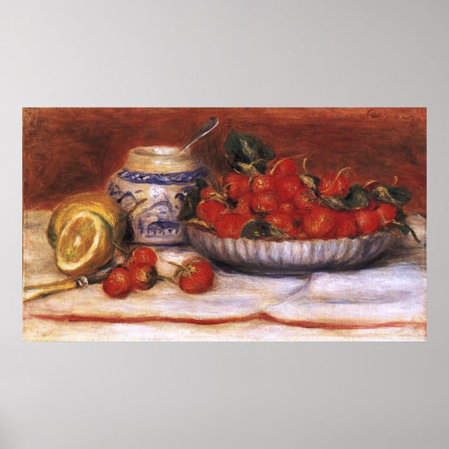 Renoir: Strawberries Poster (Front)