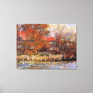 Renoir - The Duck Pond, Canvas Print