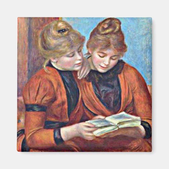 Renoir: Two Sisters Magnet (Front)