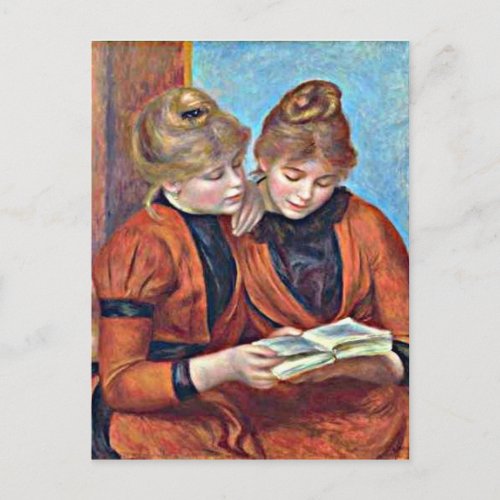 Renoir _ Two Sisters Postcard