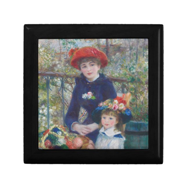 Renoir Two Sisters Terrace French Impressionism  Gift Box (Front)