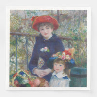 Renoir Two Sisters Terrace French Impressionism