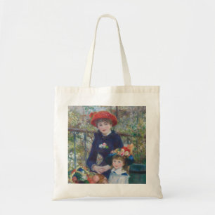 Renoir Two Sisters Terrace French Impressionism Tote Bag