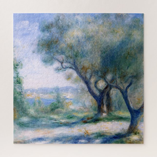 Renoir - View of Mourillon Jigsaw Puzzle (Vertical)