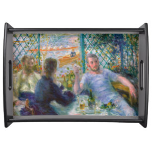 Renoir Vintage Art - Lunch at Restaurant Fournaise Serving Tray