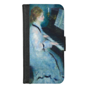 Renoir Woman at the Piano Vintage Impressionist iPhone 8/7 Wallet Case