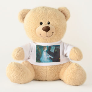 Renoir Woman at the Piano Vintage Impressionist Teddy Bear