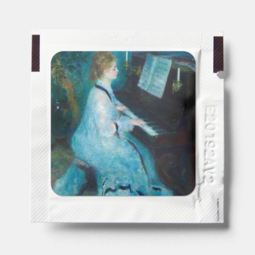 Renoir Woman Piano Music Musician Hand Sanitizer Packet