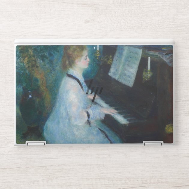 Renoir Woman Piano Music Musician HP Laptop Skin Zazzle