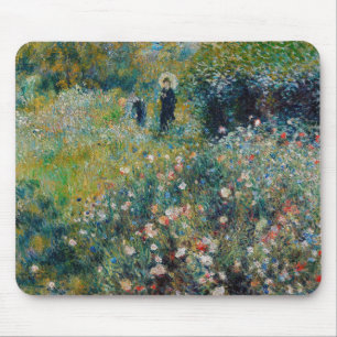 Renoir - Woman with a Parasol in a Garden Mouse Pad