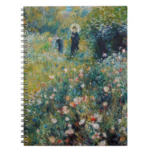 Renoir _ Woman with a Parasol in a Garden Notebook
