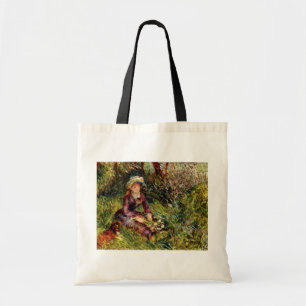 Renoir Woman With Dog By Pierre-Auguste Renoir (Be Tote Bag